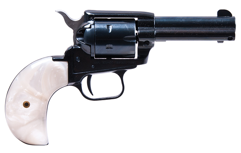 HERITAGE MANUFACTURING 22LR/22M BL/PRL BIRD HEAD 3.5″ | USA Gun Store