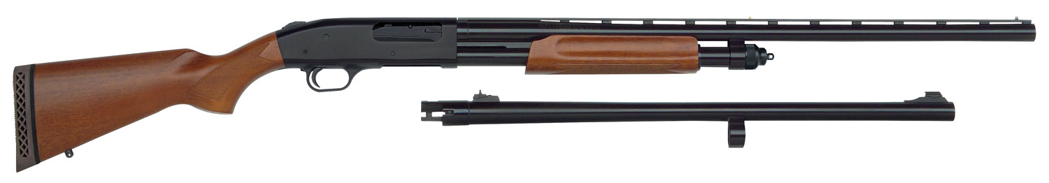 Mossberg 835 Combo 12 Gauge Pump-Action Shotgun Black/Wood 3.5″ UPC 015813682244