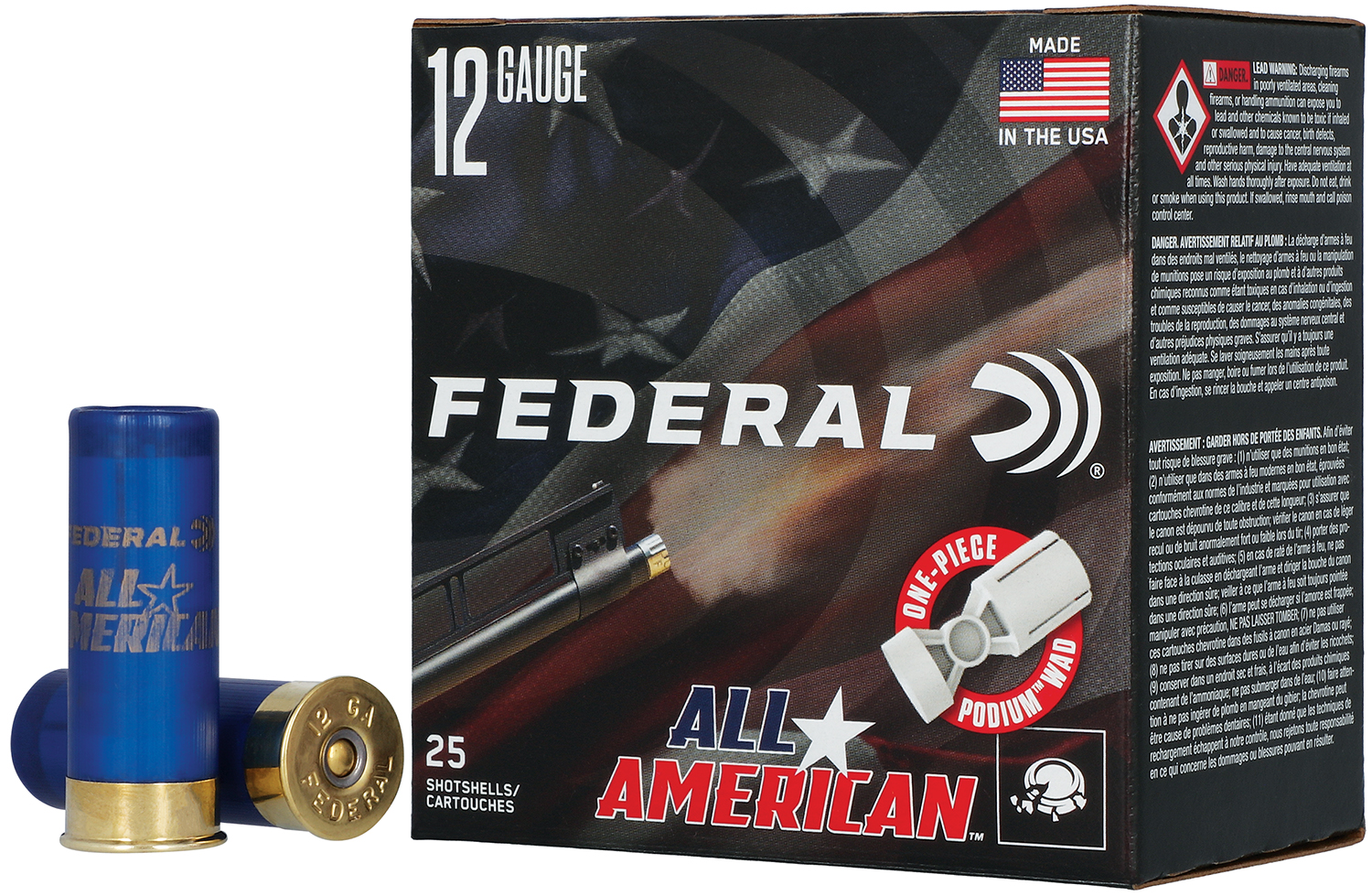Federal 12 Gauge – 25rd