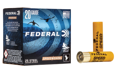 Federal WF2093 Speed-Shok 20Gauge 3″ 7/8oz 3Shot 25 Per Box/10 Case
