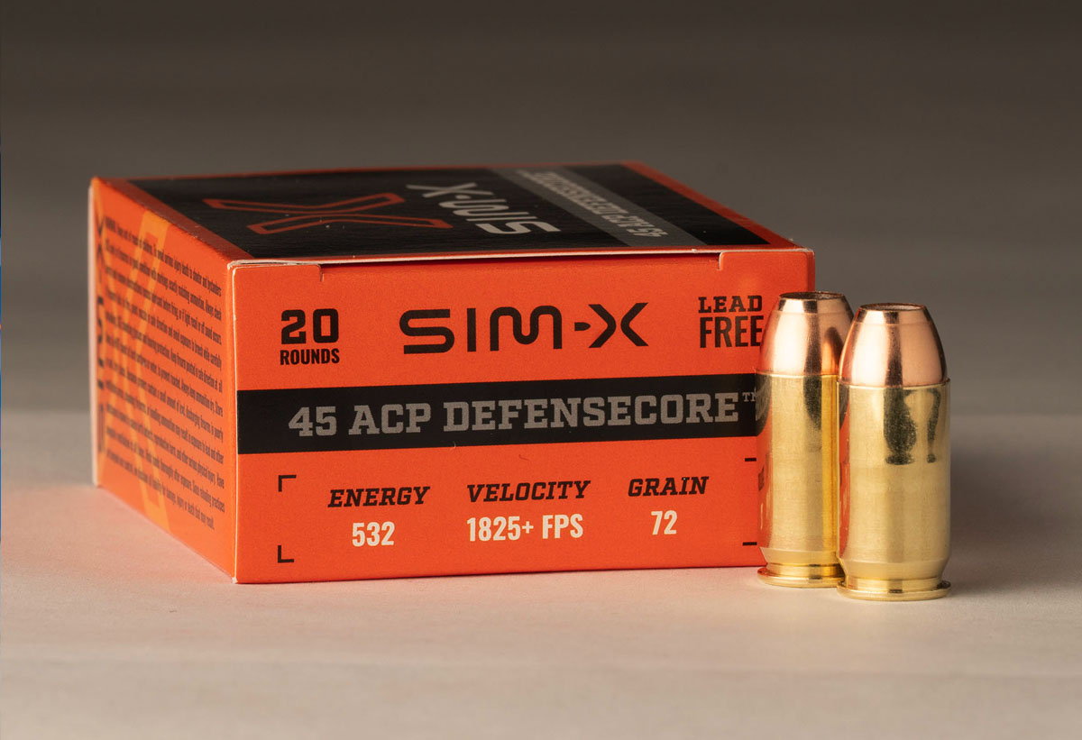 .45 ACP 72gr – 20rd