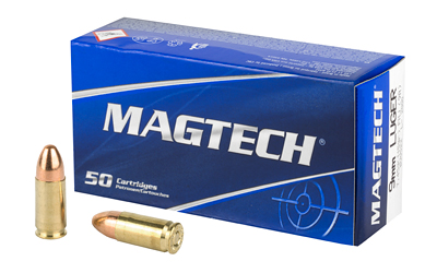Magtech 9mm Luger Ammo 115 Grain Full Metal Jacket Box of 50