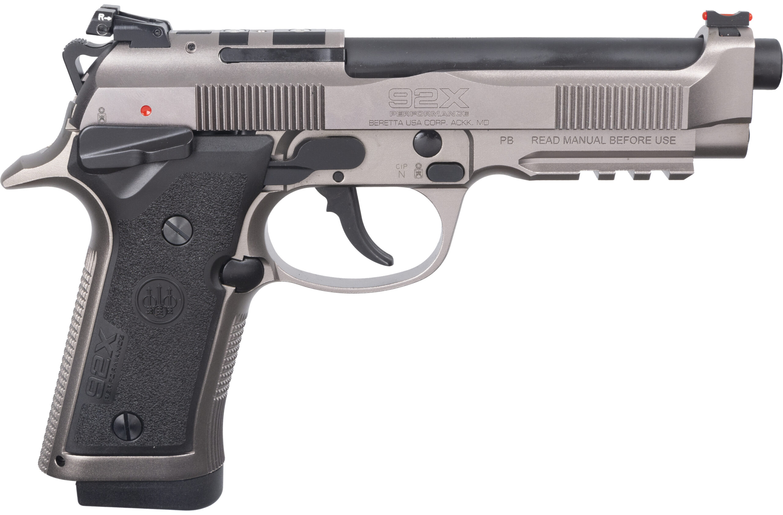Beretta 92X Performance Carry Optic 9mm Pistol 4.9″ J92XPC021