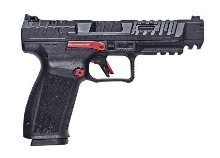 Century Arms SFx Rival Black / Red 9mm 5″ Barrel 18-Rounds