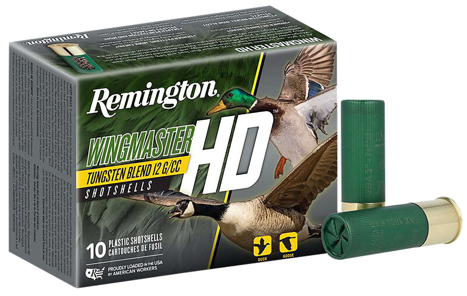 Remington Ammunition 20903 Wingmaster HD 12Gauge 3″ 1 1/2oz 2Shot 10 Per Box/10 Case