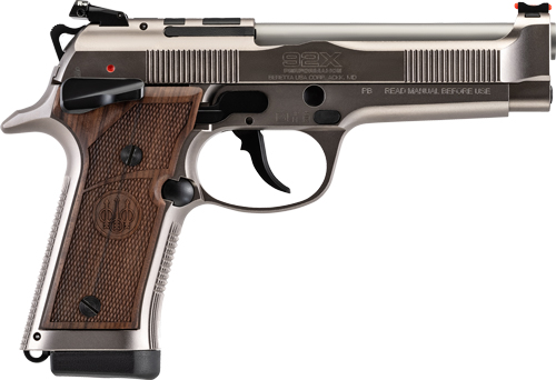 Beretta Performance Defensive Stainless / Walnut 9mm 4.9″ Barrel 15-Rounds