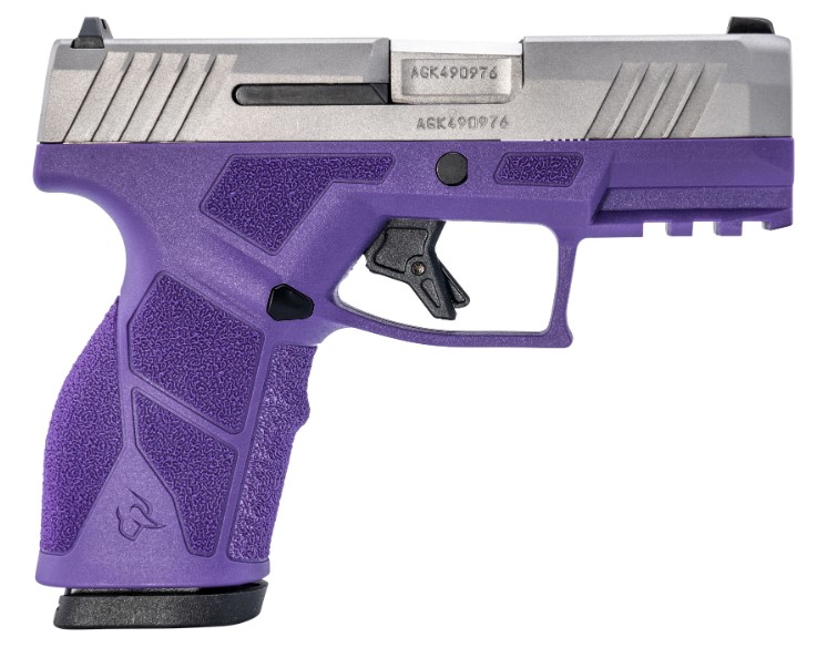 Taurus GX2 Handgun 9mm Luger 13rd Magazines (2) 3.38″ Barrel Dark Purple Frame/Stainless Slide | USA Gun Store