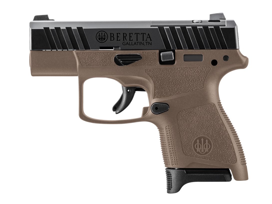 Beretta APX A1 Carry Handgun 9mm Luger 8rd Magazine 3″ Barrel FDE with Black Slide
