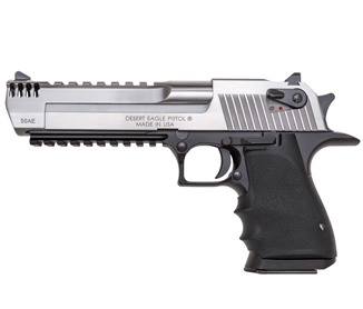 MAGNUM RESEARCH Desert Eagle Mark 19 50AE 6″ 7rd Pistol w/ Combat Sights – Two-Tone