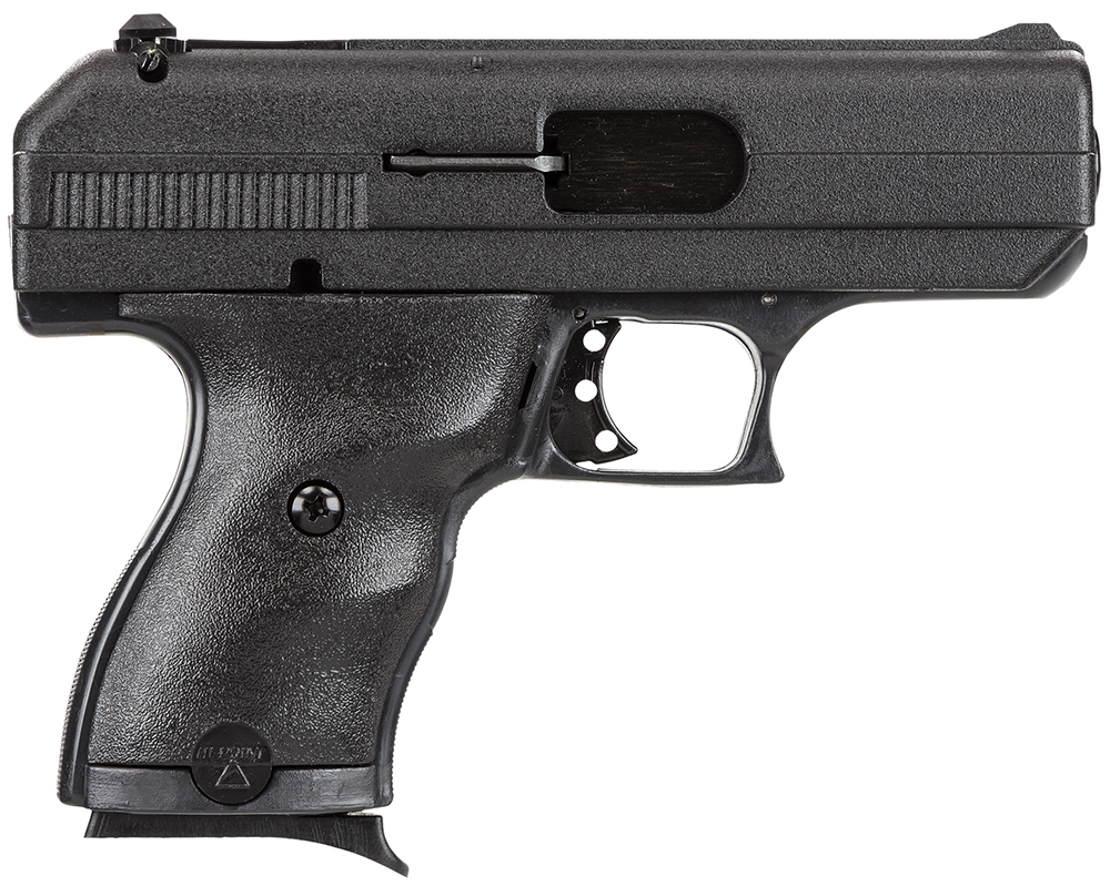 Hi-Point 00916 C9 9mm Luger 8+1, 3.50″ Black Steel Barrel, Black Powder Coated Serrated Steel Slide, Black Polymer Frame & Grip